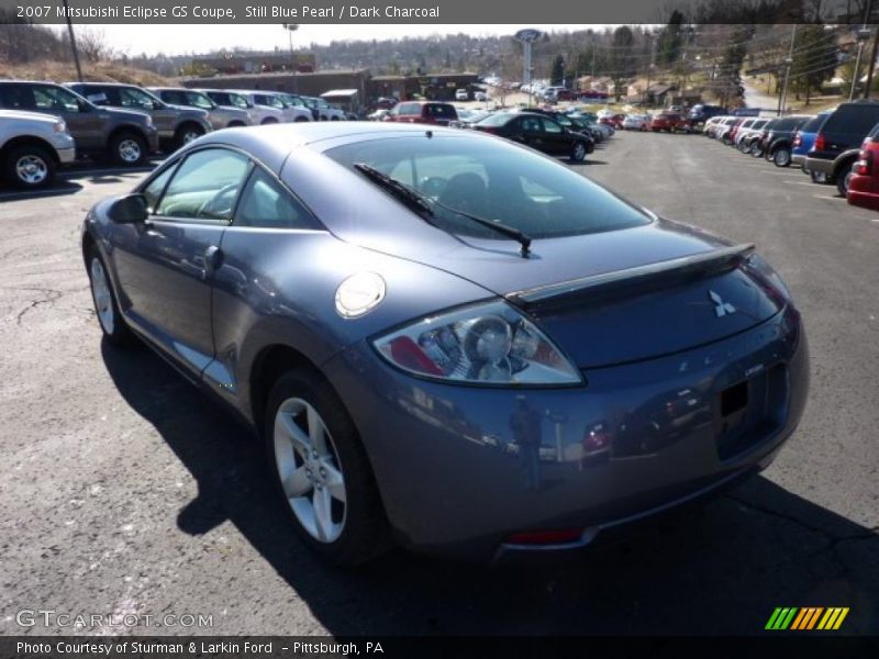 Still Blue Pearl / Dark Charcoal 2007 Mitsubishi Eclipse GS Coupe