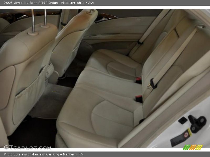 Alabaster White / Ash 2006 Mercedes-Benz E 350 Sedan