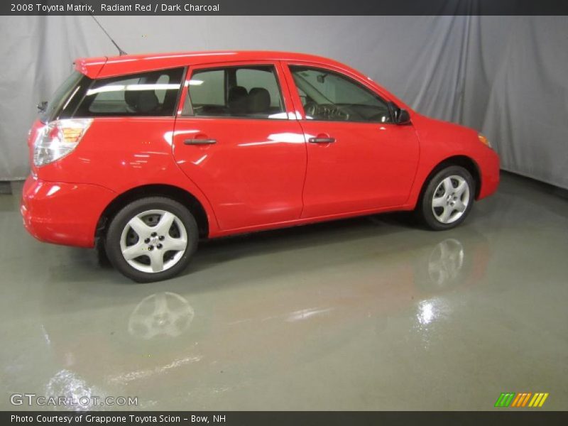 Radiant Red / Dark Charcoal 2008 Toyota Matrix