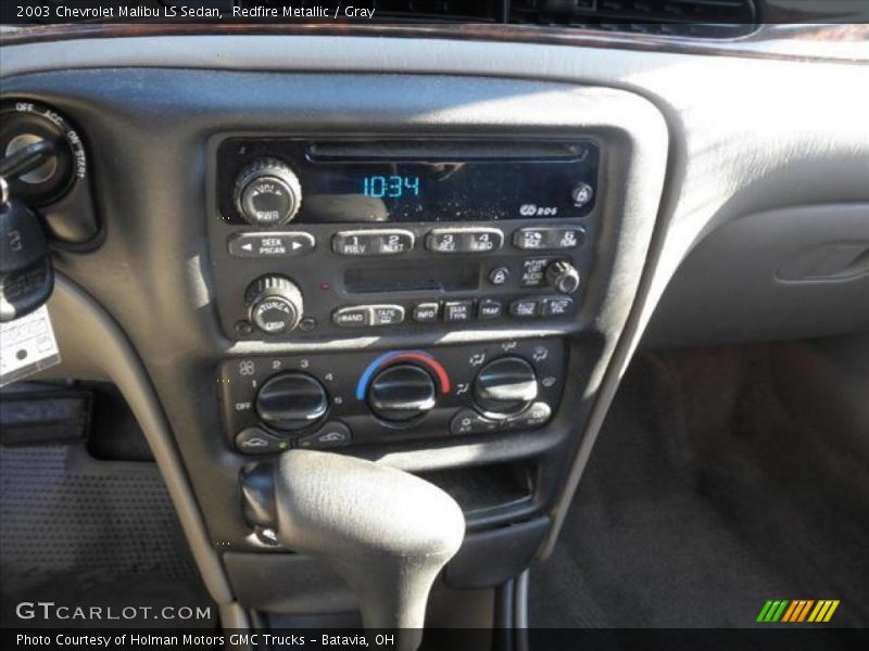 Redfire Metallic / Gray 2003 Chevrolet Malibu LS Sedan