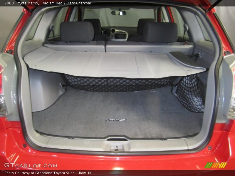 Radiant Red / Dark Charcoal 2008 Toyota Matrix