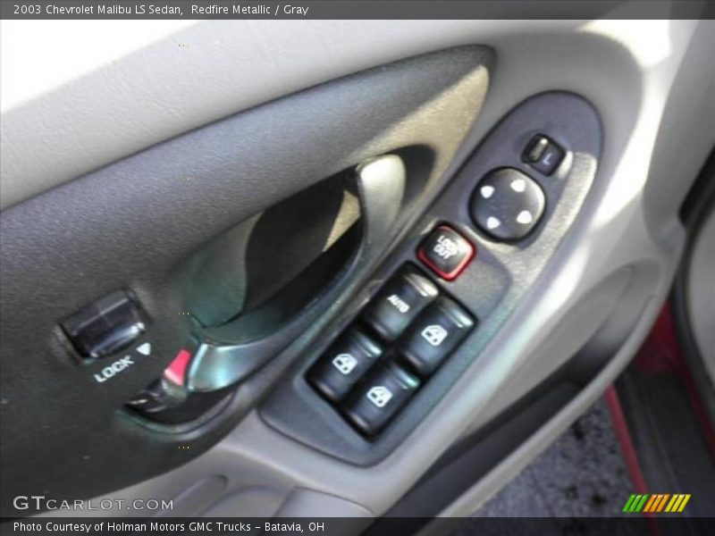 Redfire Metallic / Gray 2003 Chevrolet Malibu LS Sedan