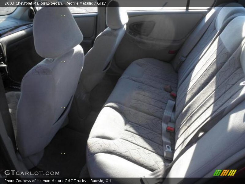 Redfire Metallic / Gray 2003 Chevrolet Malibu LS Sedan