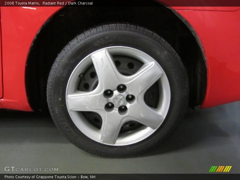 Radiant Red / Dark Charcoal 2008 Toyota Matrix