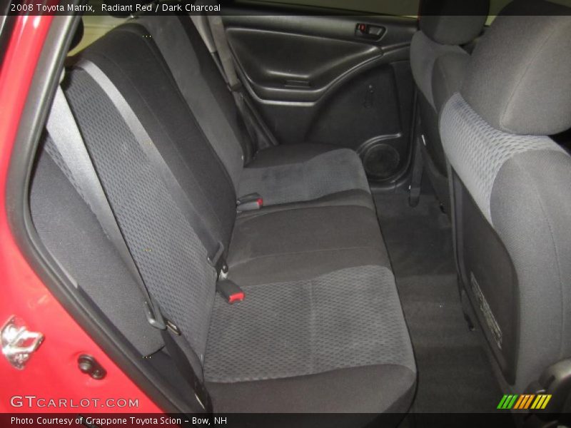 Radiant Red / Dark Charcoal 2008 Toyota Matrix