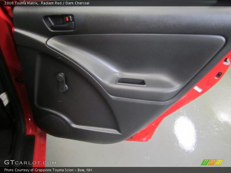 Radiant Red / Dark Charcoal 2008 Toyota Matrix
