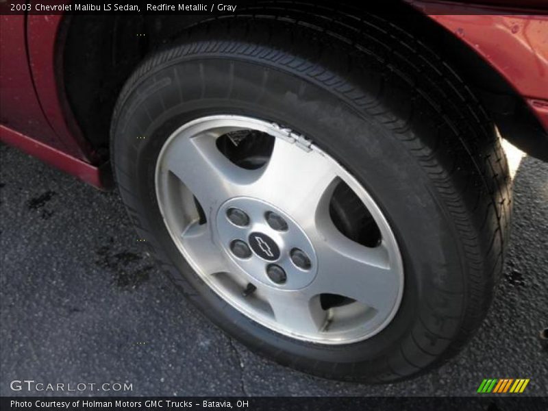 Redfire Metallic / Gray 2003 Chevrolet Malibu LS Sedan