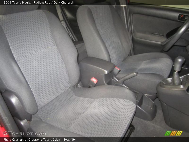Radiant Red / Dark Charcoal 2008 Toyota Matrix