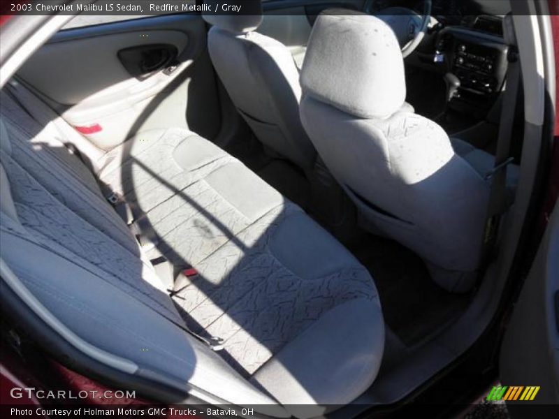 Redfire Metallic / Gray 2003 Chevrolet Malibu LS Sedan