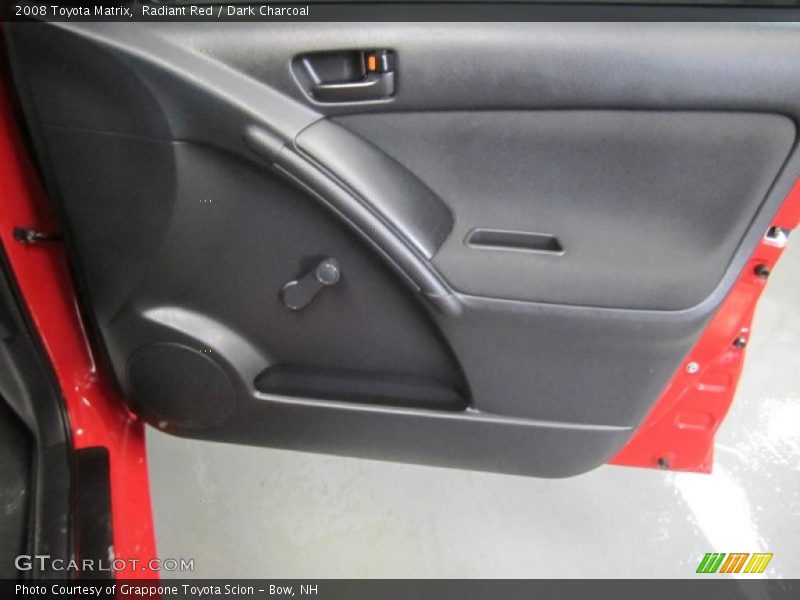Radiant Red / Dark Charcoal 2008 Toyota Matrix