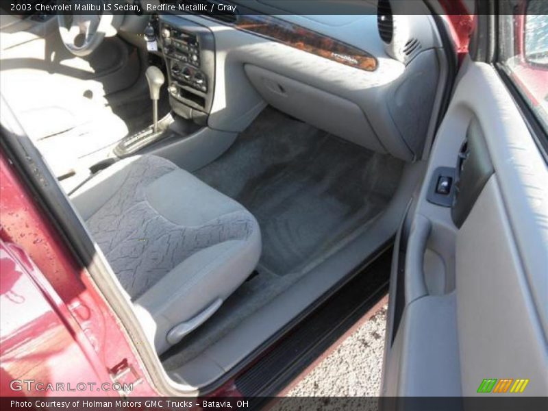 Redfire Metallic / Gray 2003 Chevrolet Malibu LS Sedan