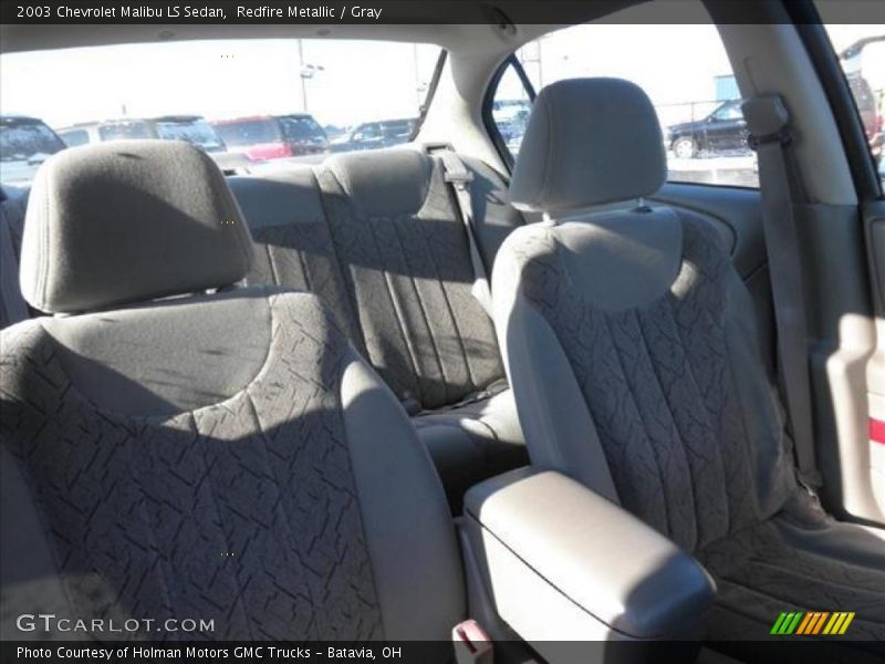 Redfire Metallic / Gray 2003 Chevrolet Malibu LS Sedan
