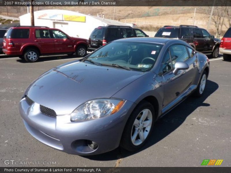Still Blue Pearl / Dark Charcoal 2007 Mitsubishi Eclipse GS Coupe