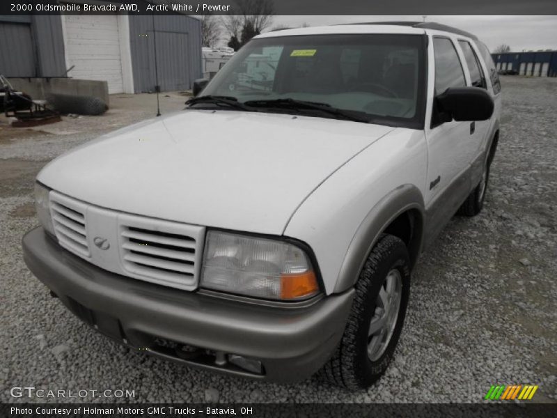 Arctic White / Pewter 2000 Oldsmobile Bravada AWD