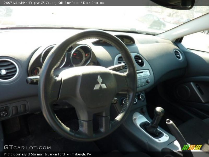 Still Blue Pearl / Dark Charcoal 2007 Mitsubishi Eclipse GS Coupe
