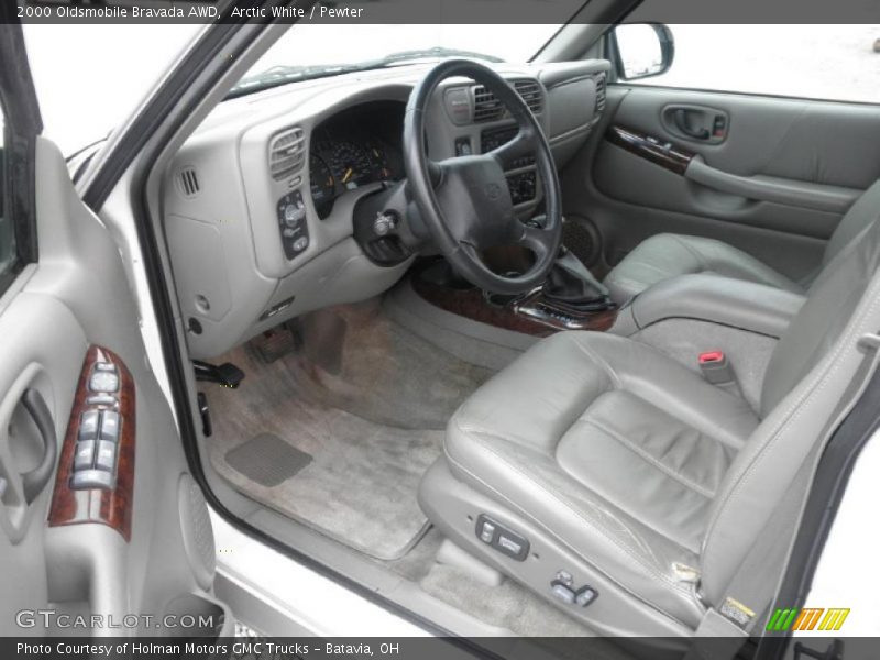  2000 Bravada AWD Pewter Interior