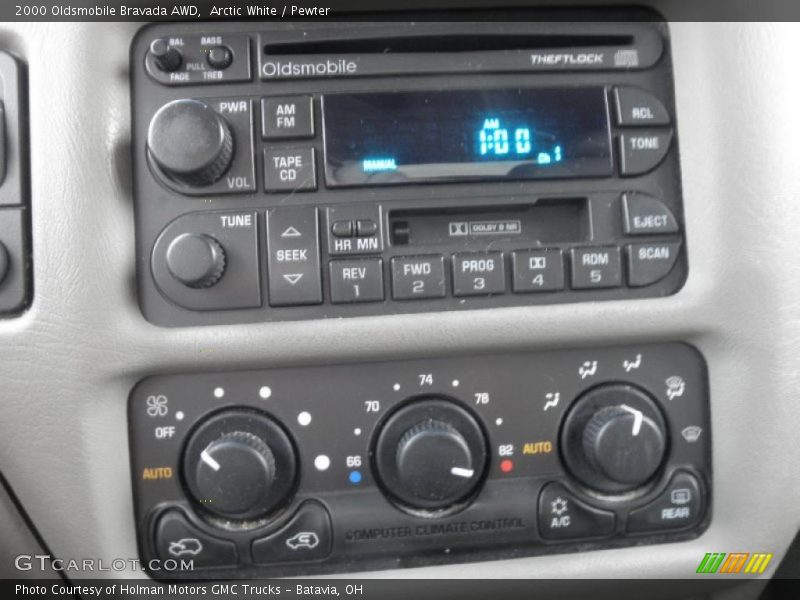 Controls of 2000 Bravada AWD