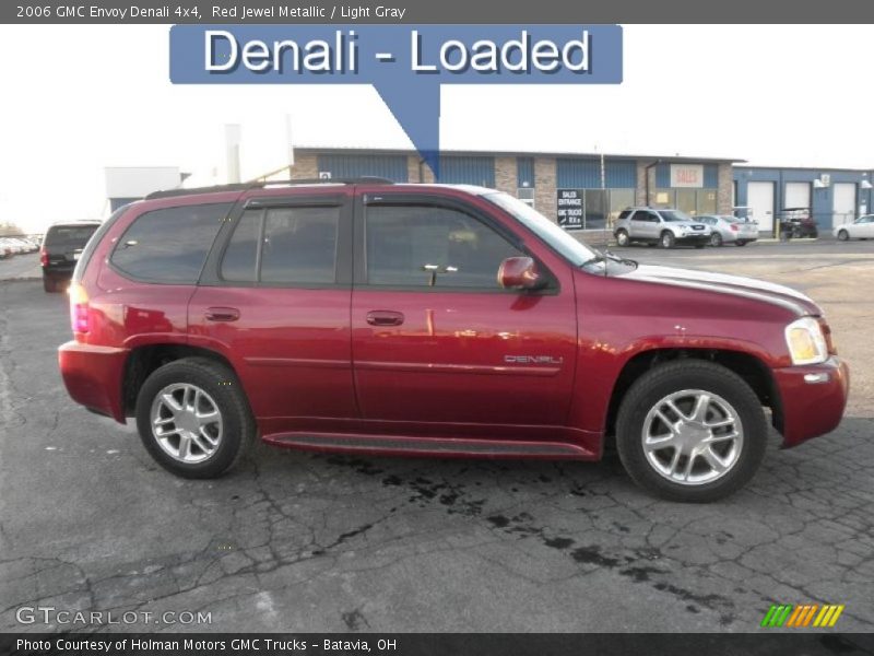 Red Jewel Metallic / Light Gray 2006 GMC Envoy Denali 4x4
