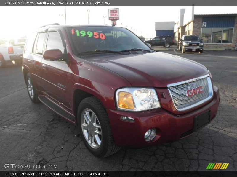Red Jewel Metallic / Light Gray 2006 GMC Envoy Denali 4x4