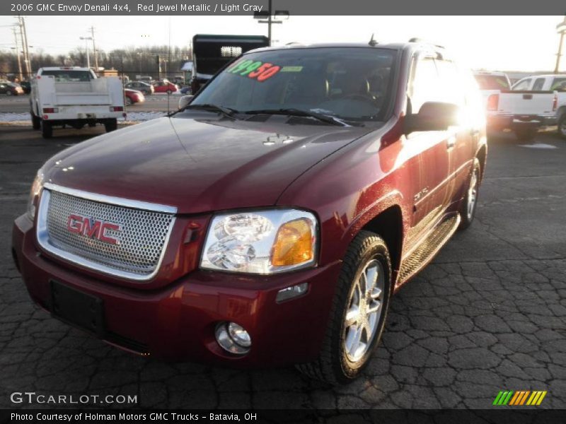 Red Jewel Metallic / Light Gray 2006 GMC Envoy Denali 4x4