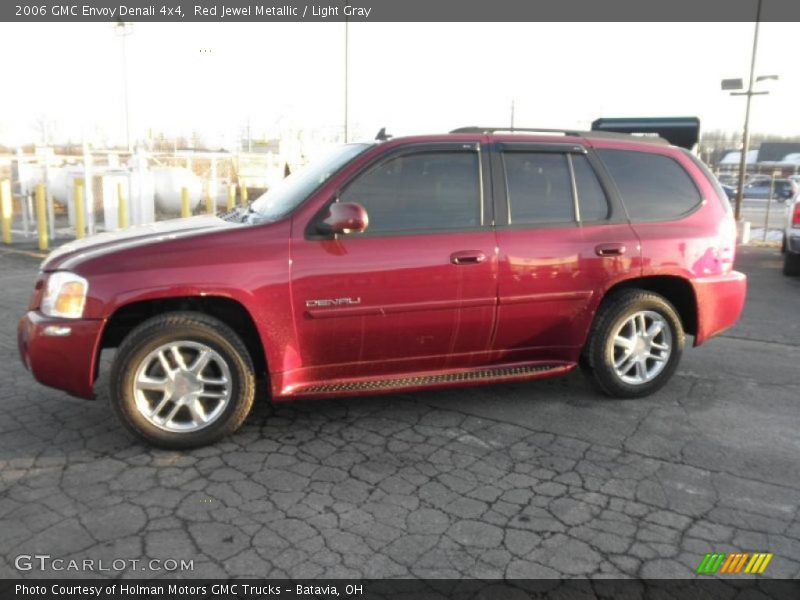 Red Jewel Metallic / Light Gray 2006 GMC Envoy Denali 4x4