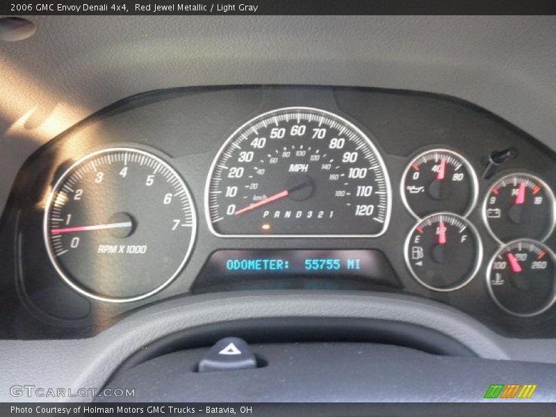 Red Jewel Metallic / Light Gray 2006 GMC Envoy Denali 4x4