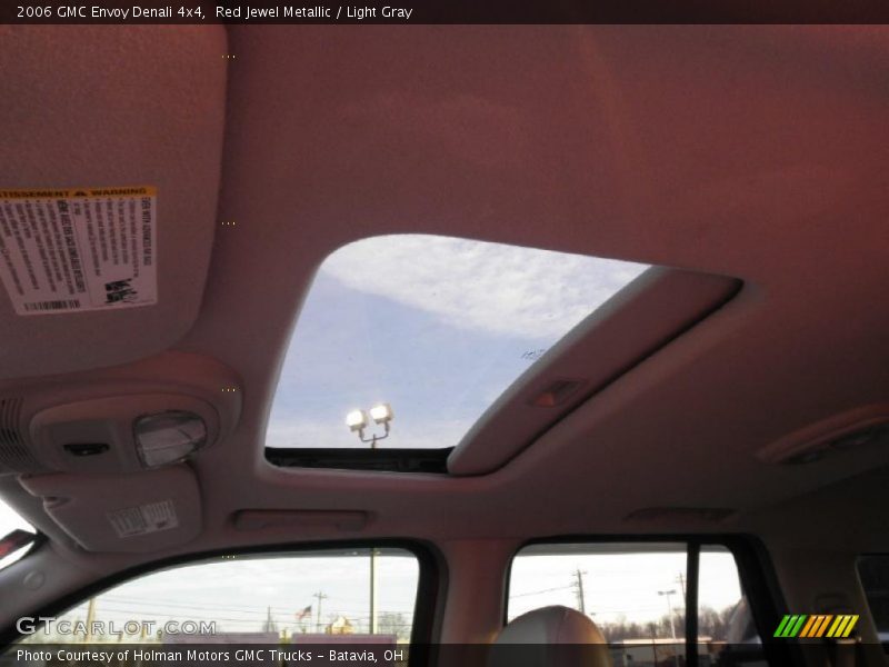 Red Jewel Metallic / Light Gray 2006 GMC Envoy Denali 4x4
