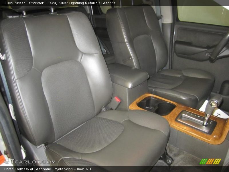 Silver Lightning Metallic / Graphite 2005 Nissan Pathfinder LE 4x4