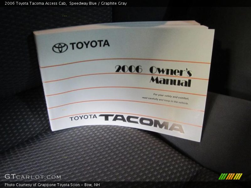 Speedway Blue / Graphite Gray 2006 Toyota Tacoma Access Cab