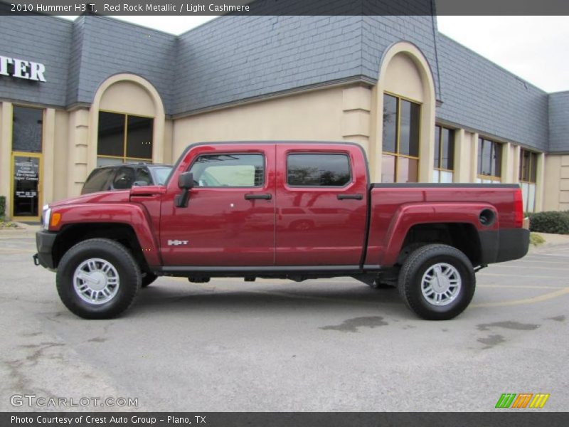 Red Rock Metallic / Light Cashmere 2010 Hummer H3 T