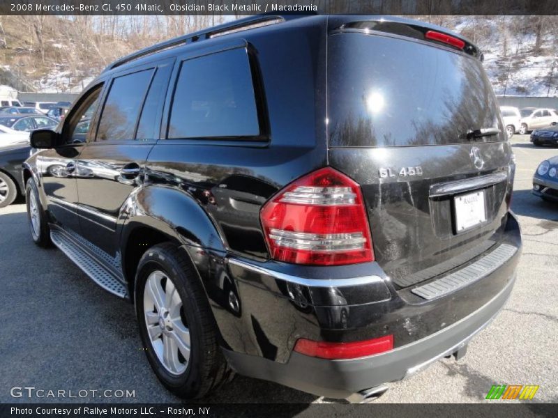 Obsidian Black Metallic / Macadamia 2008 Mercedes-Benz GL 450 4Matic