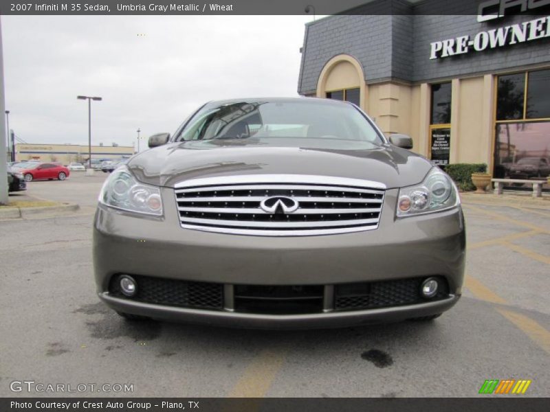 Umbria Gray Metallic / Wheat 2007 Infiniti M 35 Sedan