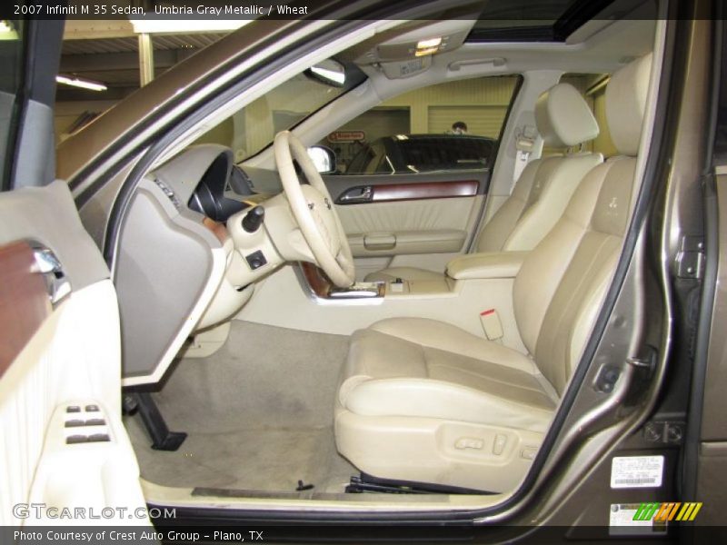  2007 M 35 Sedan Wheat Interior