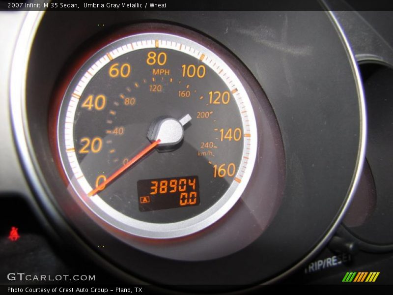 Umbria Gray Metallic / Wheat 2007 Infiniti M 35 Sedan