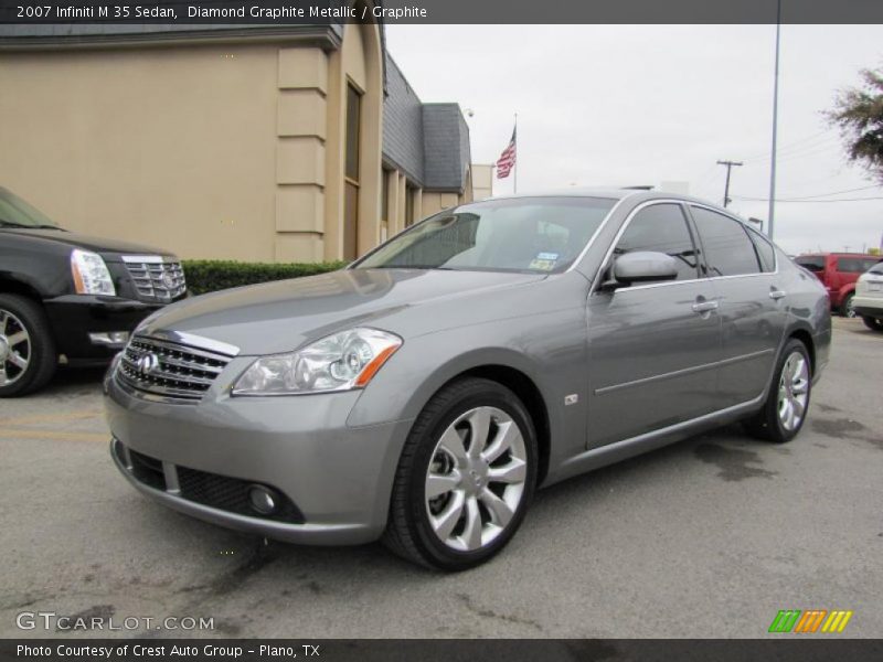 Diamond Graphite Metallic / Graphite 2007 Infiniti M 35 Sedan