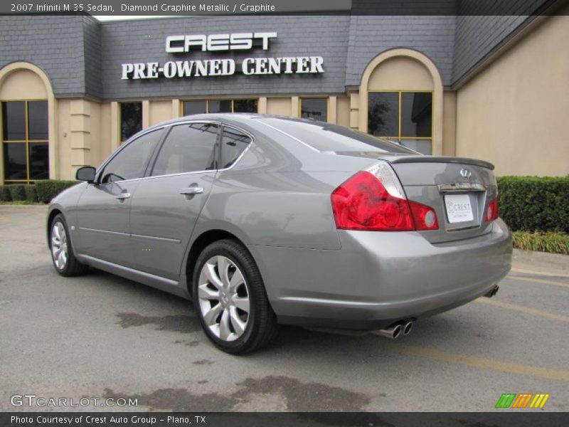 Diamond Graphite Metallic / Graphite 2007 Infiniti M 35 Sedan