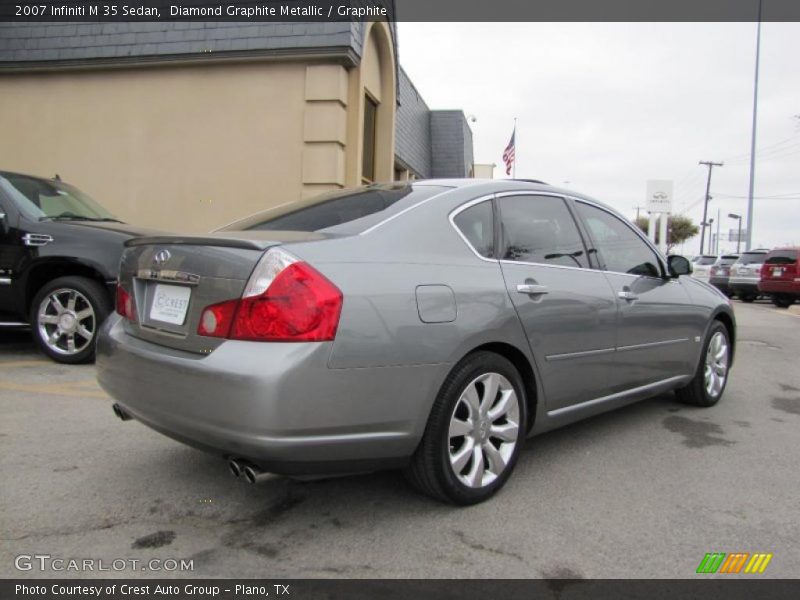 Diamond Graphite Metallic / Graphite 2007 Infiniti M 35 Sedan