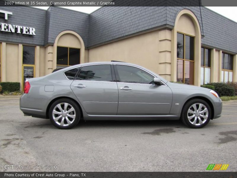 Diamond Graphite Metallic / Graphite 2007 Infiniti M 35 Sedan