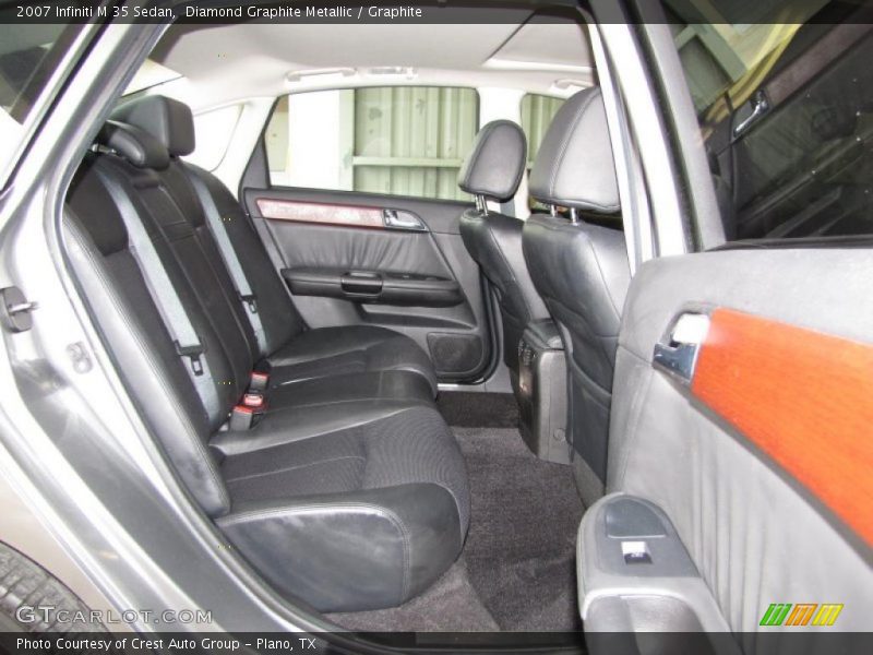 Diamond Graphite Metallic / Graphite 2007 Infiniti M 35 Sedan