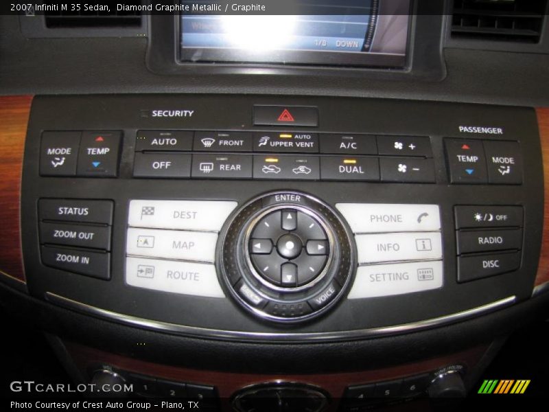 Diamond Graphite Metallic / Graphite 2007 Infiniti M 35 Sedan