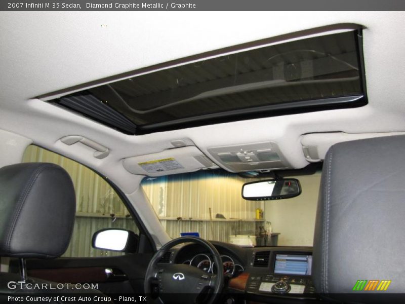 Diamond Graphite Metallic / Graphite 2007 Infiniti M 35 Sedan
