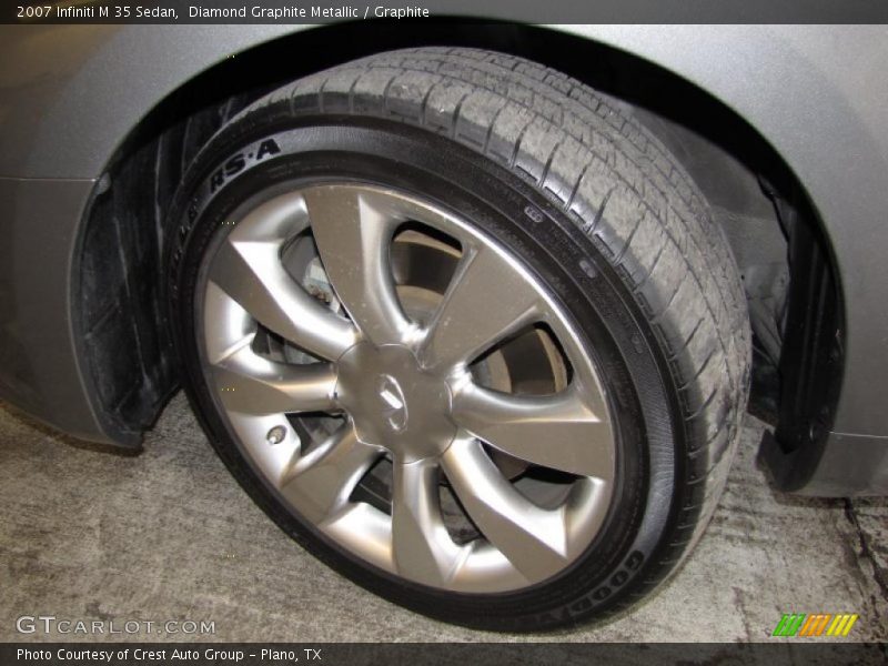 Diamond Graphite Metallic / Graphite 2007 Infiniti M 35 Sedan