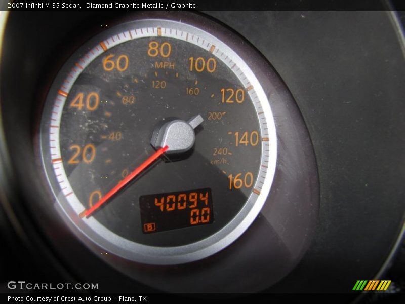 Diamond Graphite Metallic / Graphite 2007 Infiniti M 35 Sedan