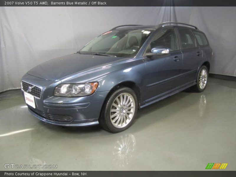 Barrents Blue Metallic / Off Black 2007 Volvo V50 T5 AWD