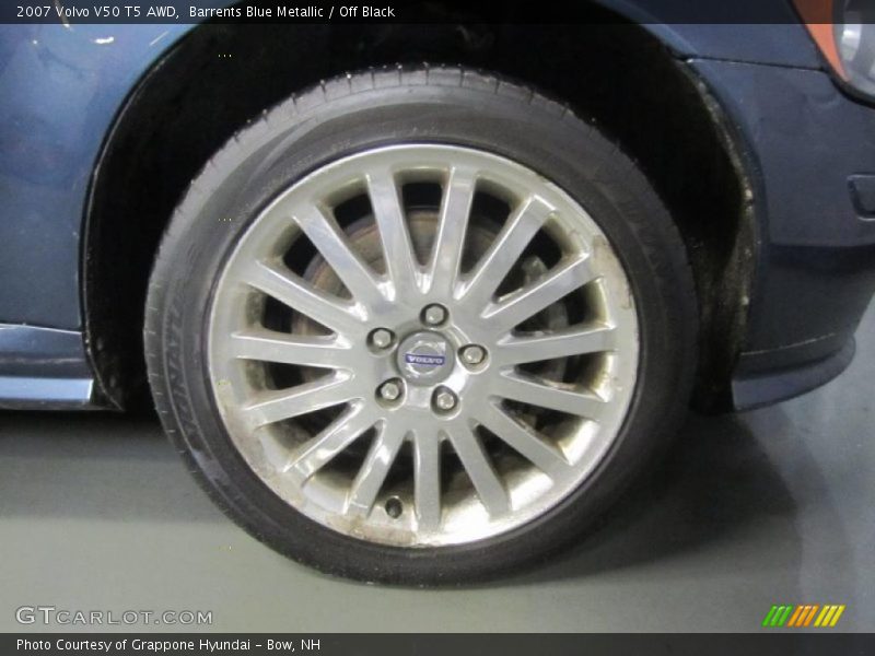 Barrents Blue Metallic / Off Black 2007 Volvo V50 T5 AWD