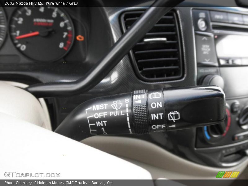 Controls of 2003 MPV ES