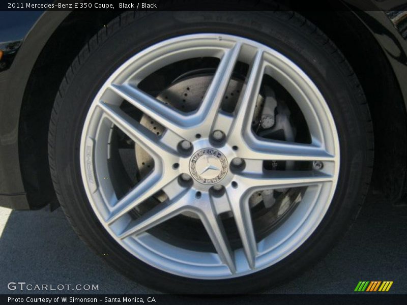 Black / Black 2011 Mercedes-Benz E 350 Coupe
