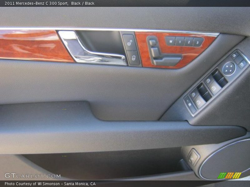 Black / Black 2011 Mercedes-Benz C 300 Sport