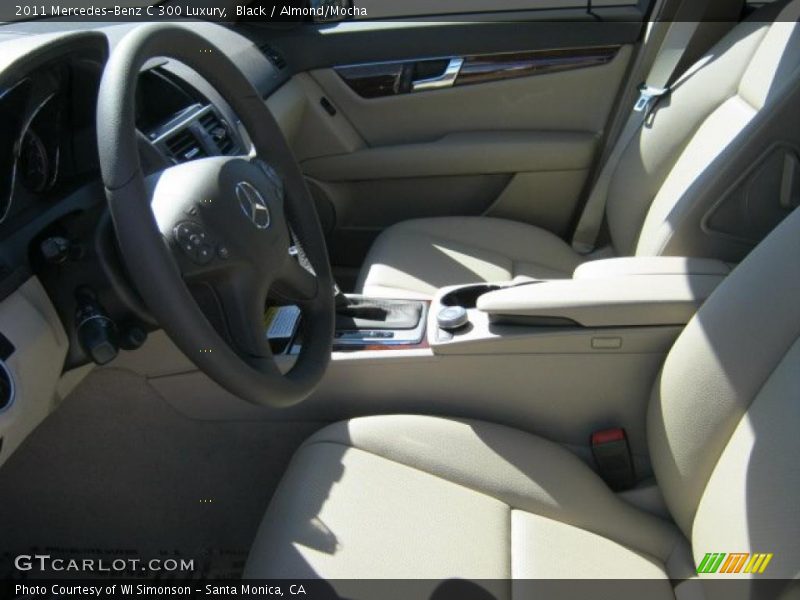 Black / Almond/Mocha 2011 Mercedes-Benz C 300 Luxury