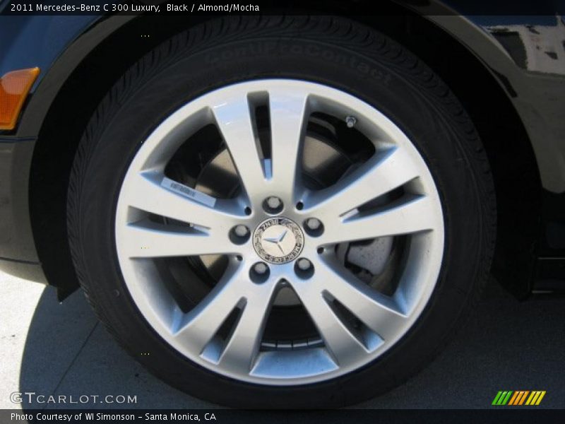 Black / Almond/Mocha 2011 Mercedes-Benz C 300 Luxury
